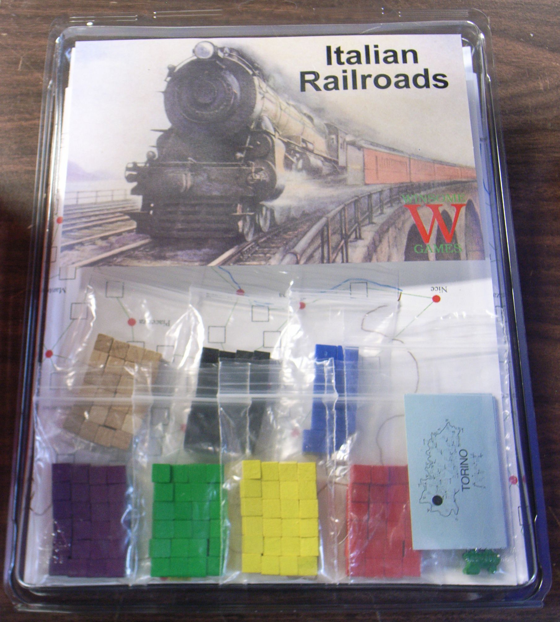 Italian Railroads box art