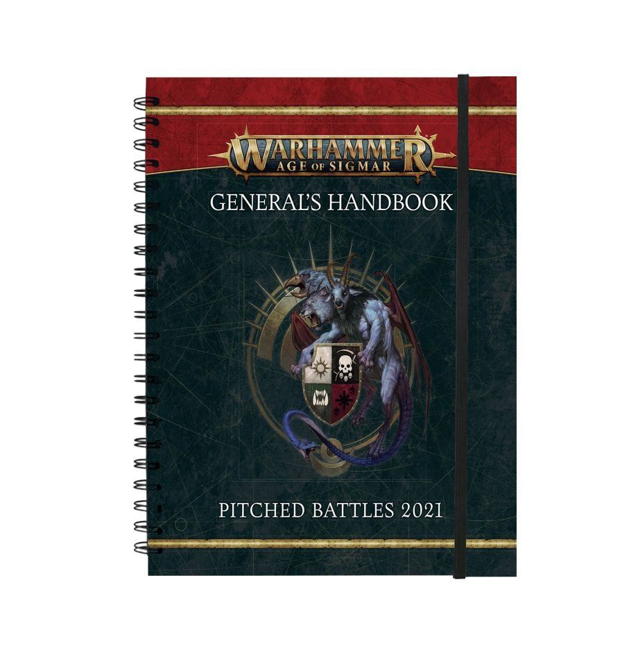 Warhammer Age of Sigmar General's Handbook Pitched Battles 2021 doboz