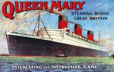 Queen Mary Steaming Round Great Britain doboz
