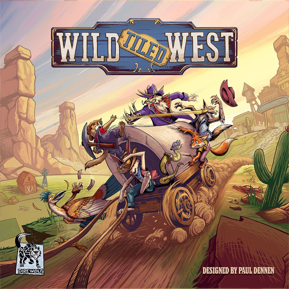Coperta Wild Tiled West