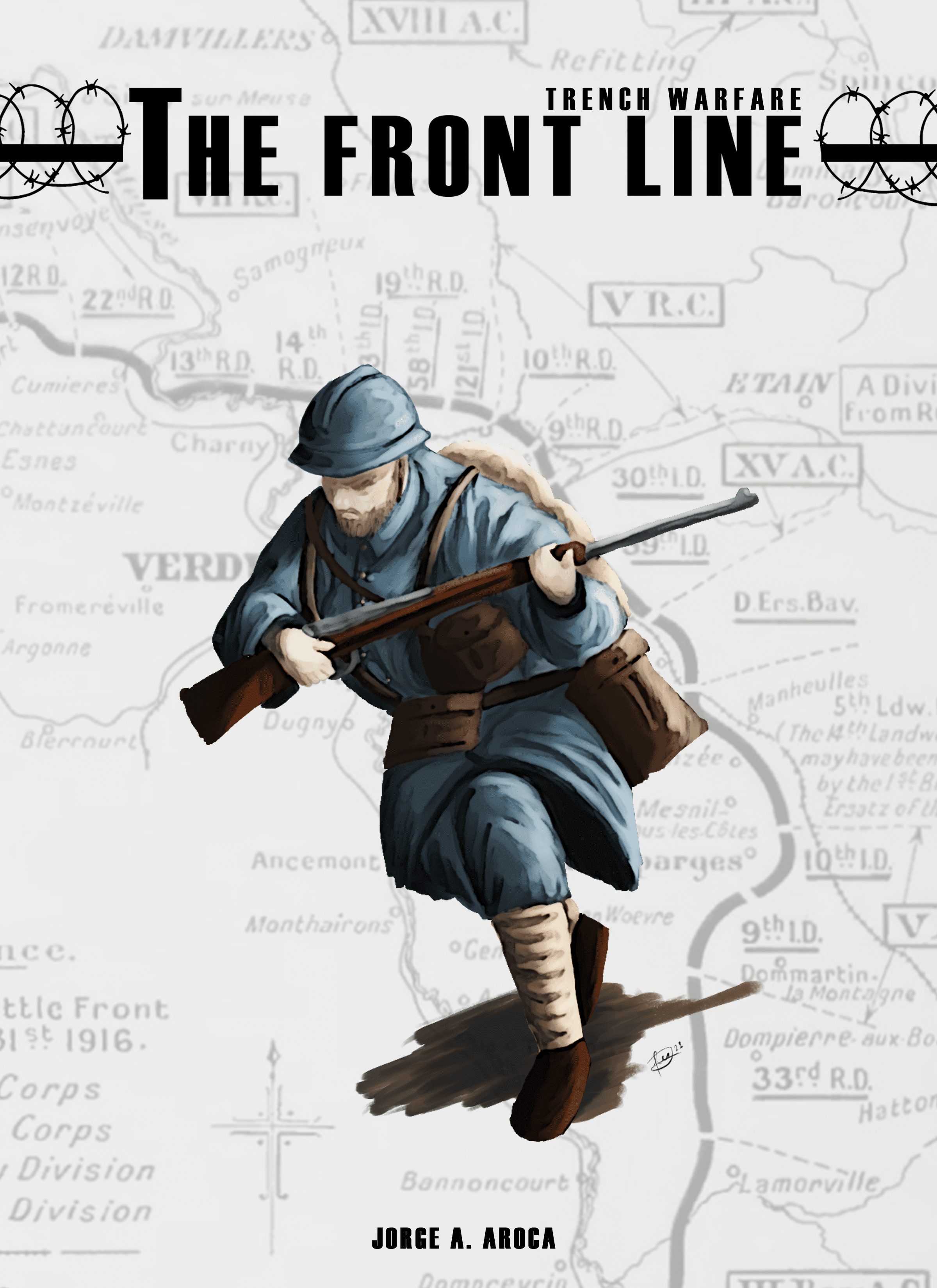 Coperta The Front Line: Trench Warfare R&W