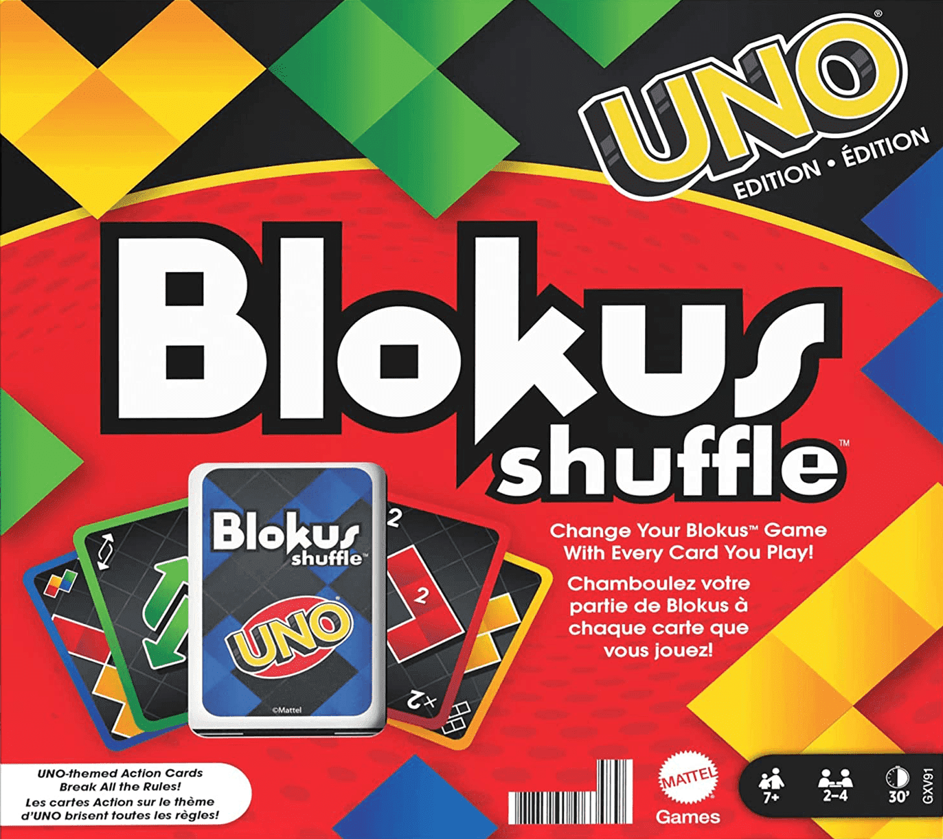 Blokus Shuffle: UNO Edition box art