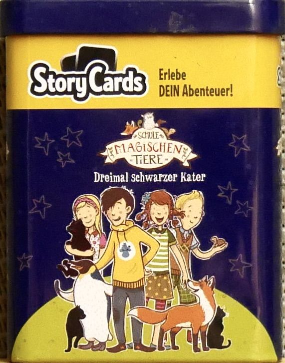 StoryCards: Die Schule der magischen Tiere – Dreimal schwarzer Kater doboz