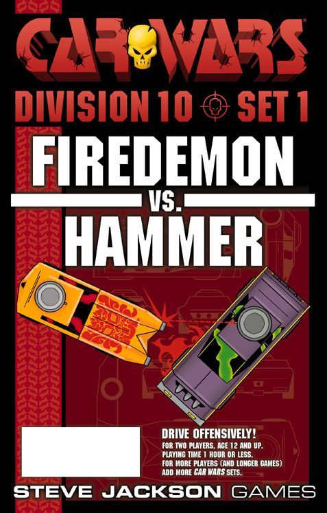 Car Wars Fifth Edition Starter Set, Division 10 - Set 1 box art