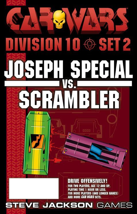 Car Wars Fifth Edition Starter Set, Division 10 - Set 2 box art