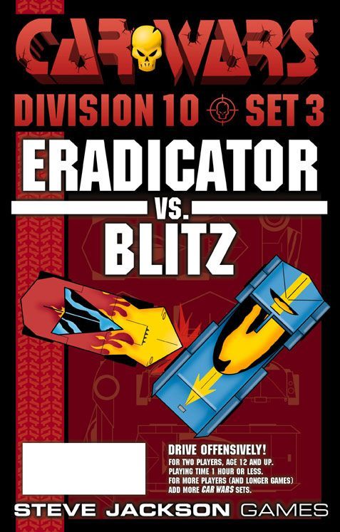 Car Wars Fifth Edition Starter Set, Division 10 - Set 3 box art