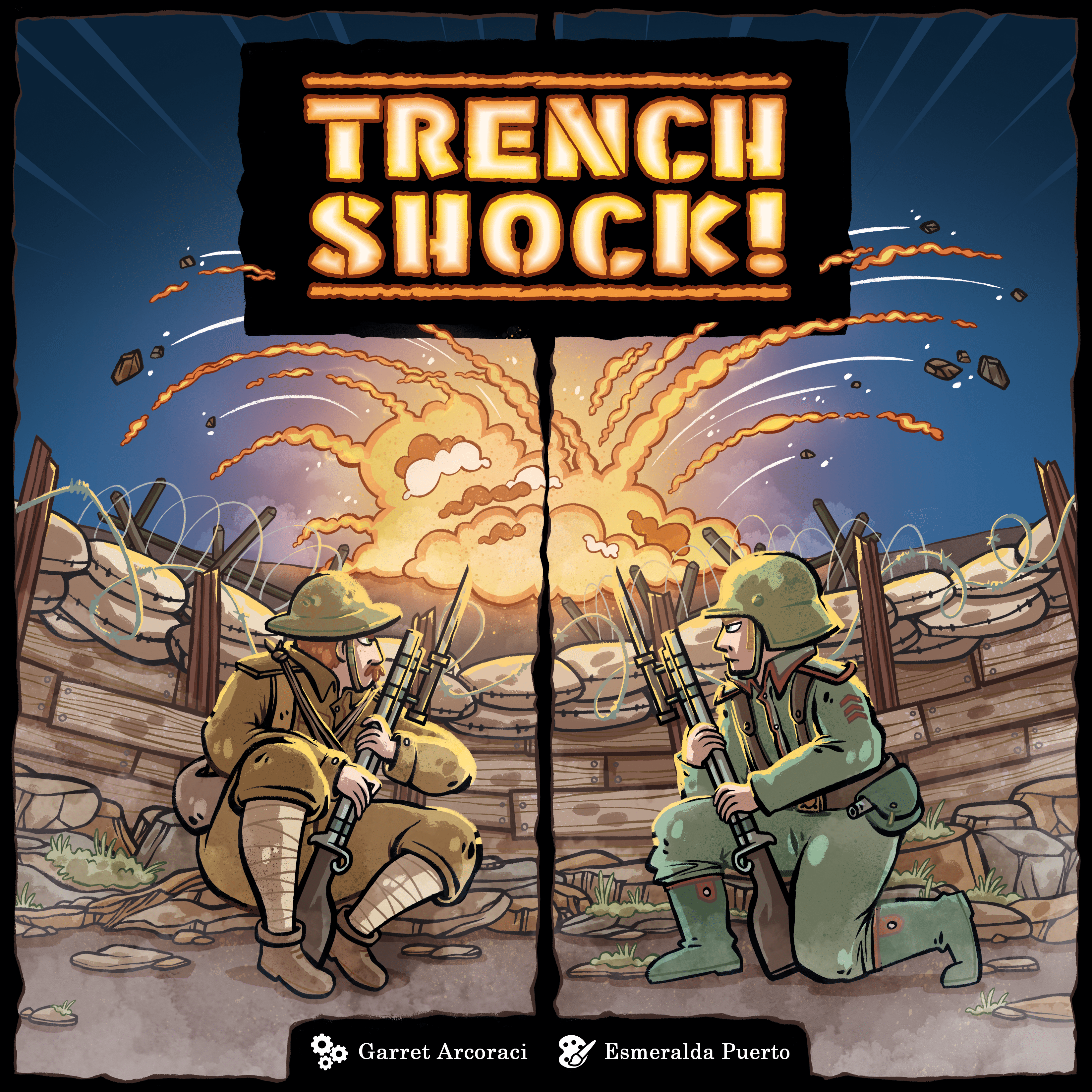 Trench Shock! box art