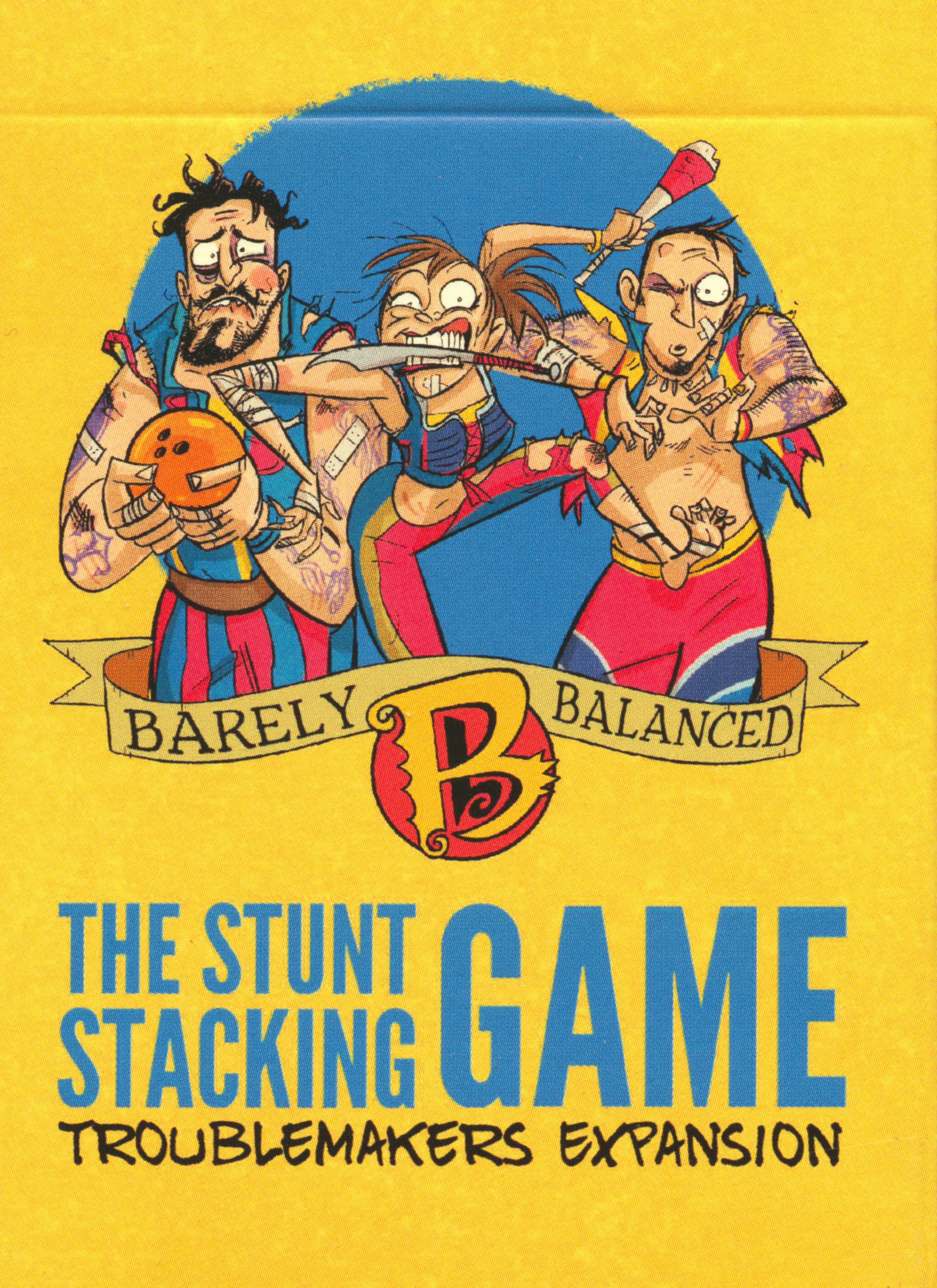Coperta Barely Balanced: The Stunt Stacking Game – Troublemakers Expansion