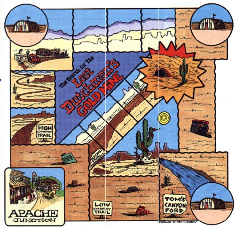 The Search for the Lost Dutchman′s Gold Mine box art