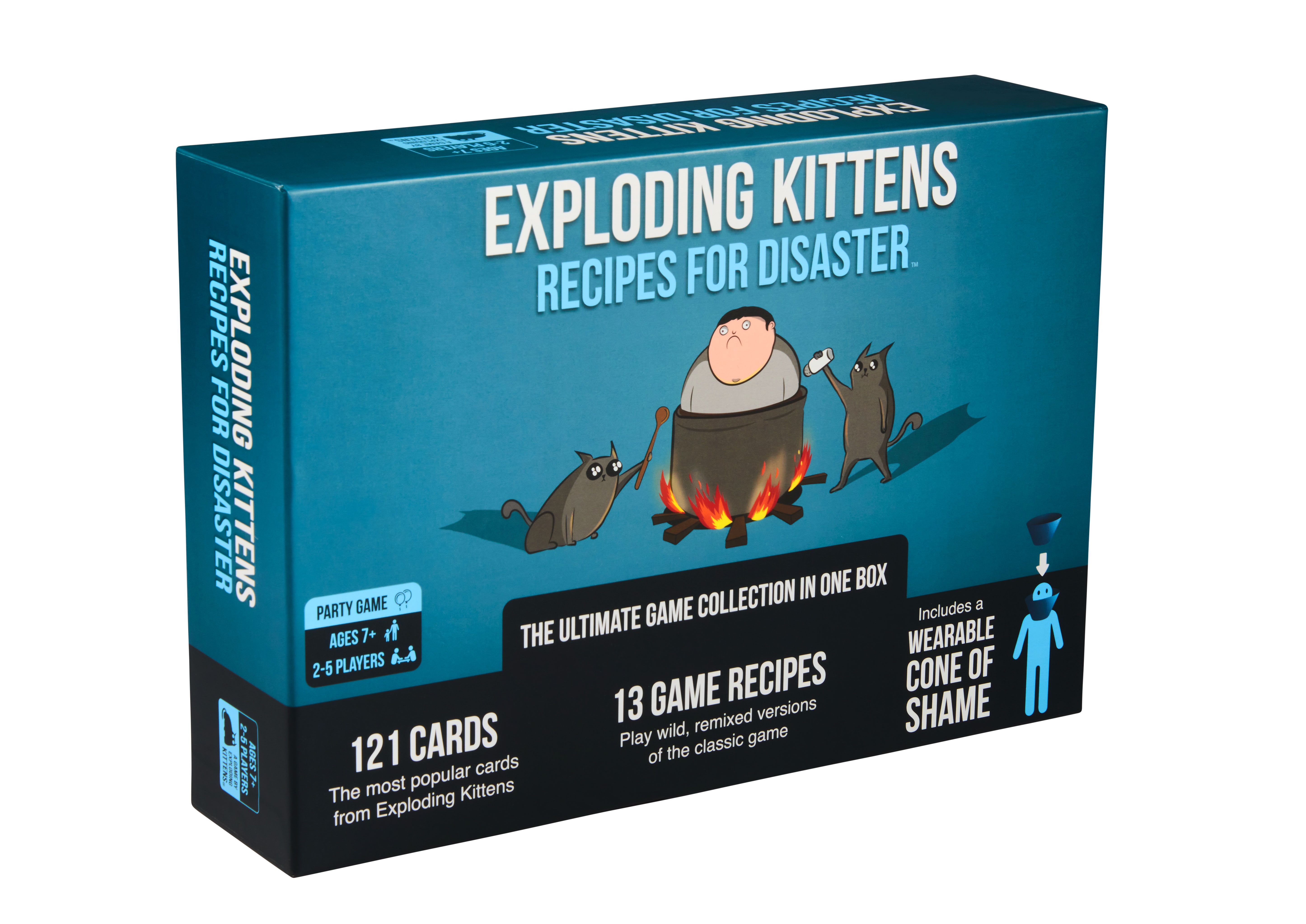 Coperta Exploding Kittens: Recipes for Disaster