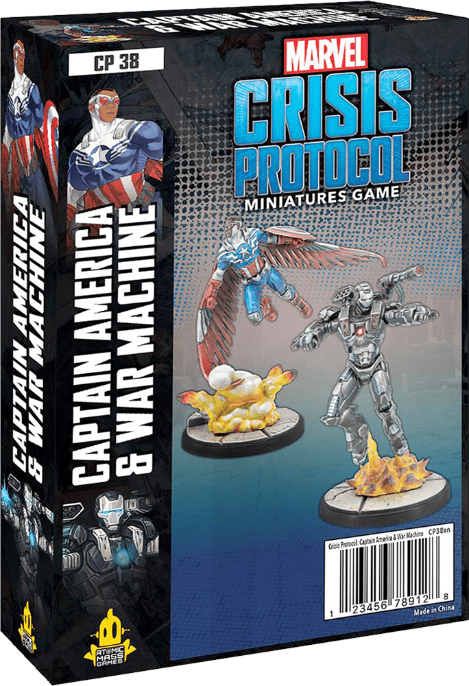 Marvel: Crisis Protocol – Captain America & War Machine doboz