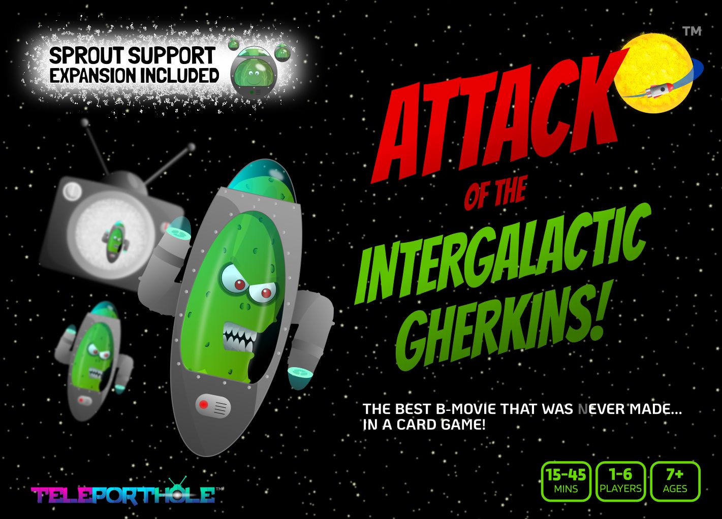 Coperta Attack of the Intergalactic Gherkins!