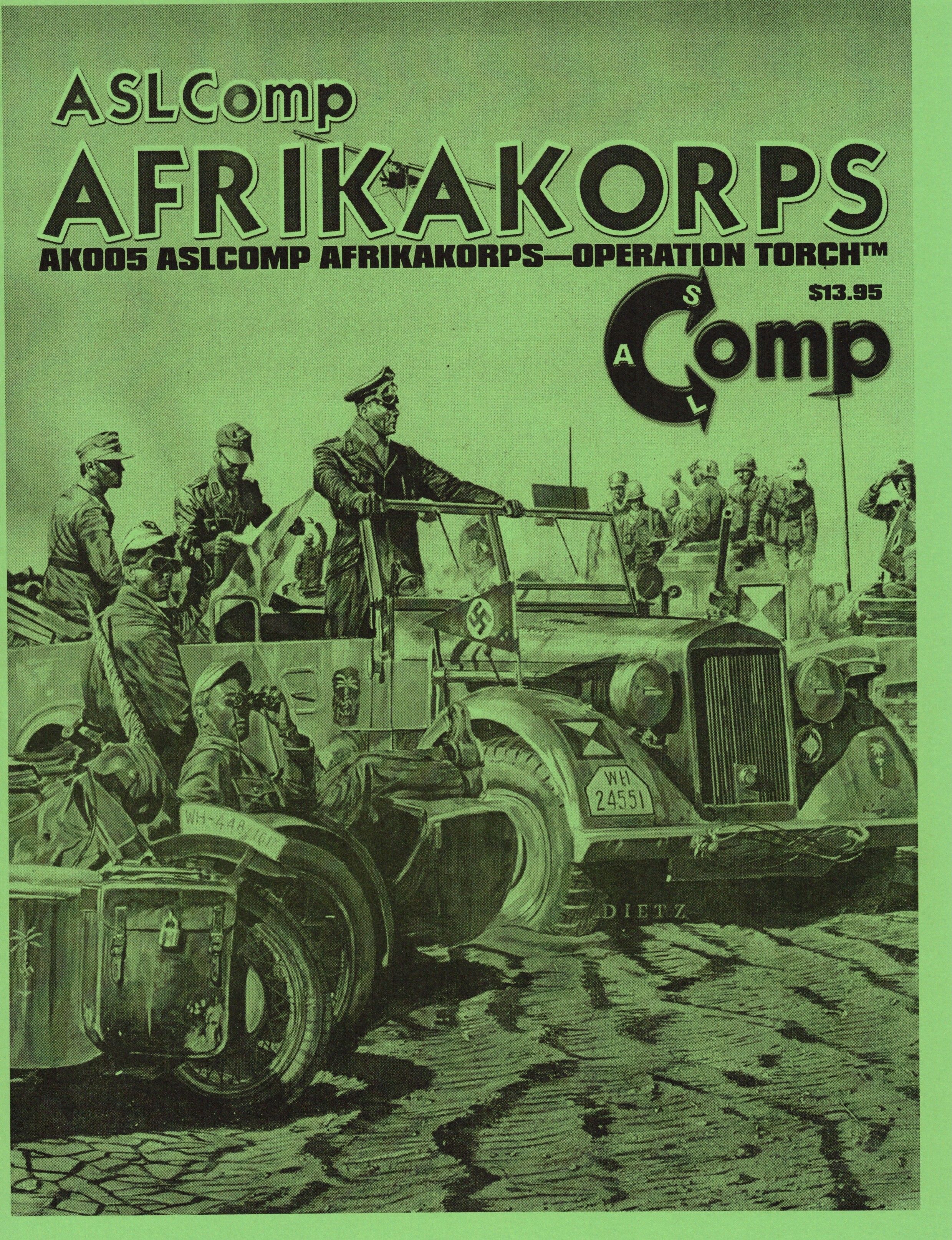 ASL Comp Afrikakorps: Operation Torch box art