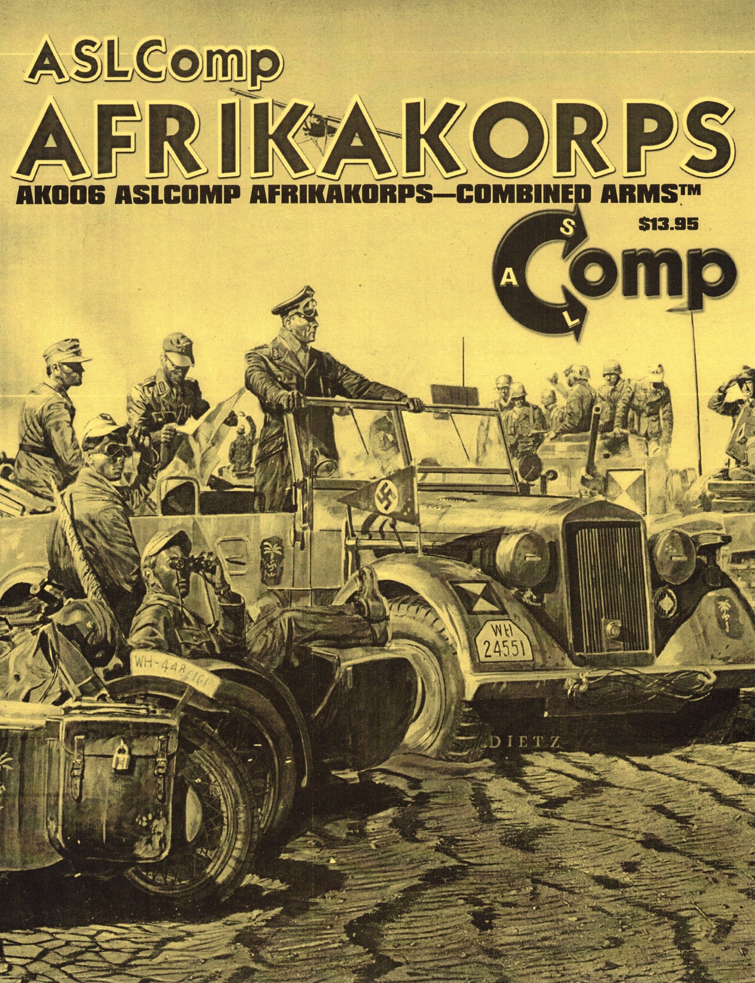 Coperta ASL Comp Afrikakorps: Combined Arms