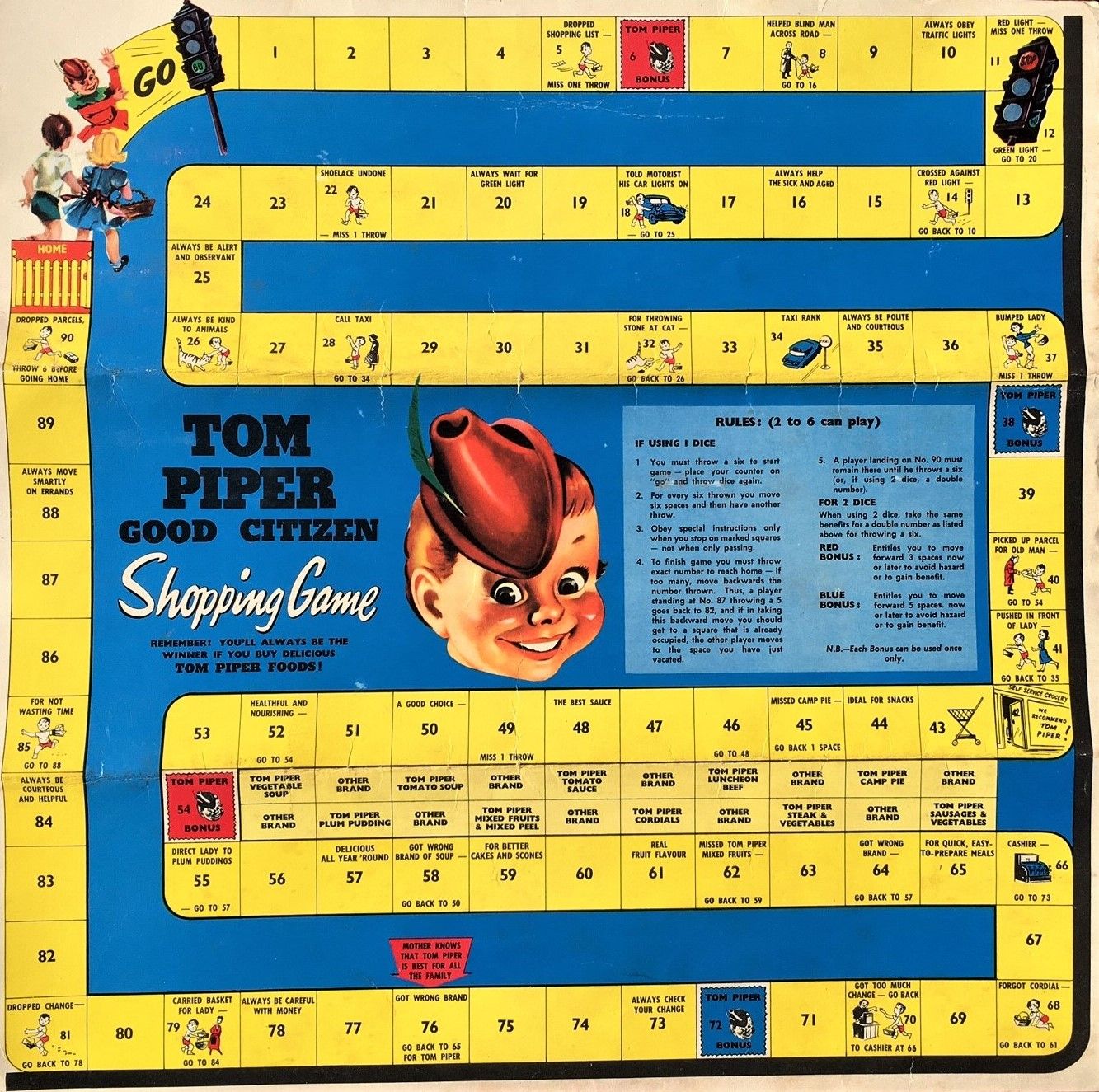 Tom Piper Good Citizen Shopping Game doboz