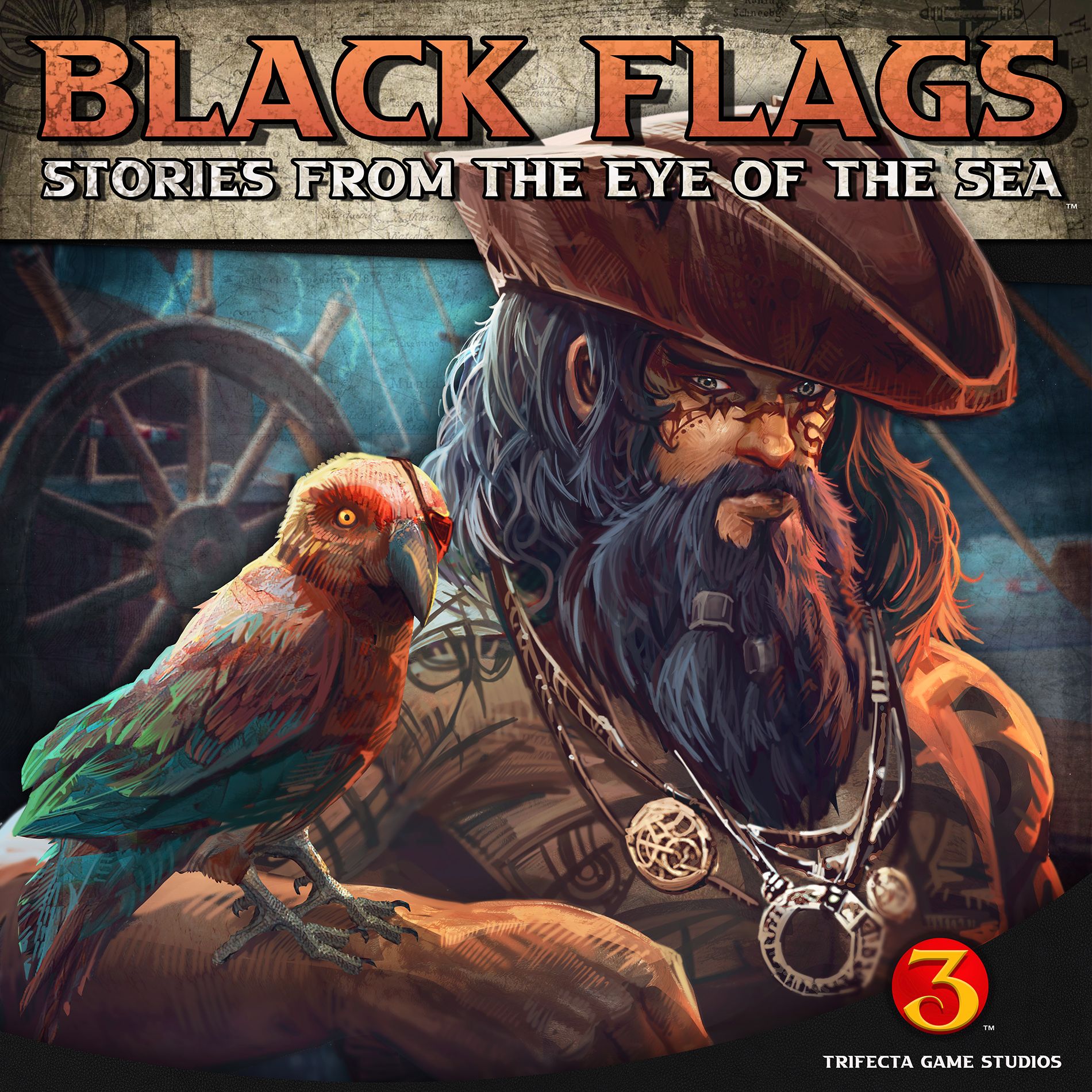 Coperta Black Flags: Stories From The Eye Of The Sea