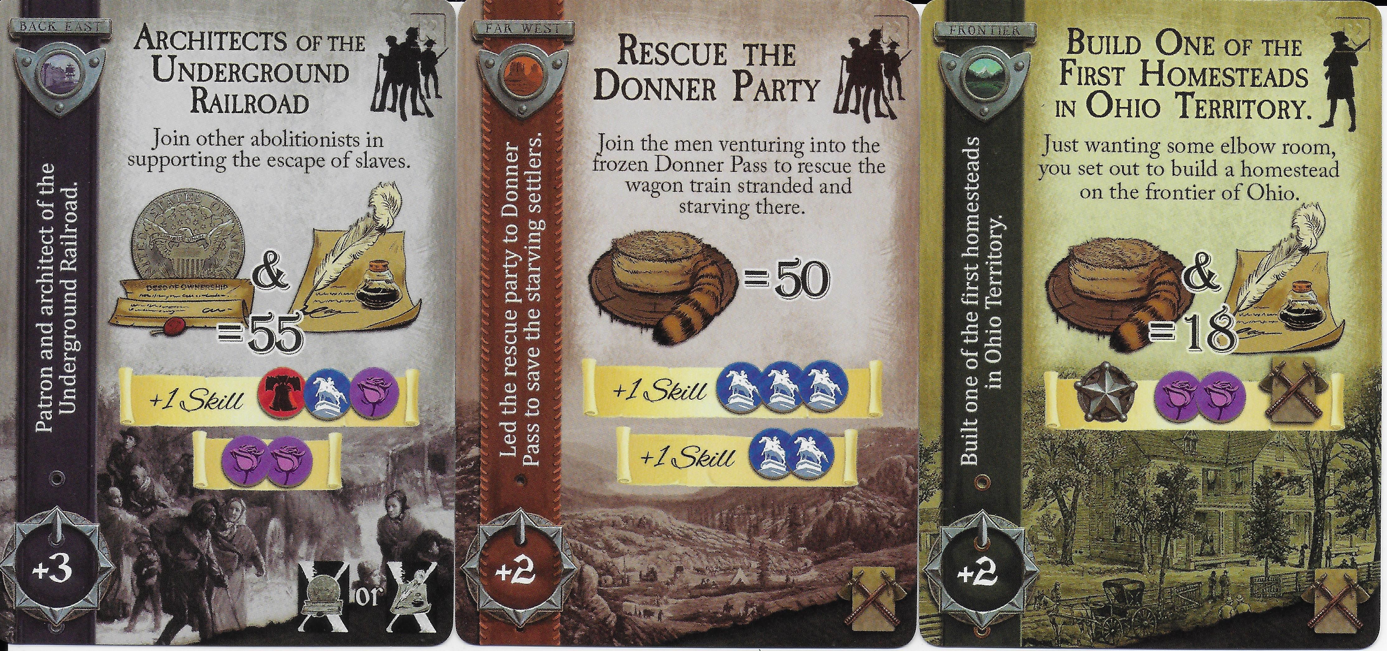 Legends of the American Frontier: 3 Card Special Adventure Set doboz