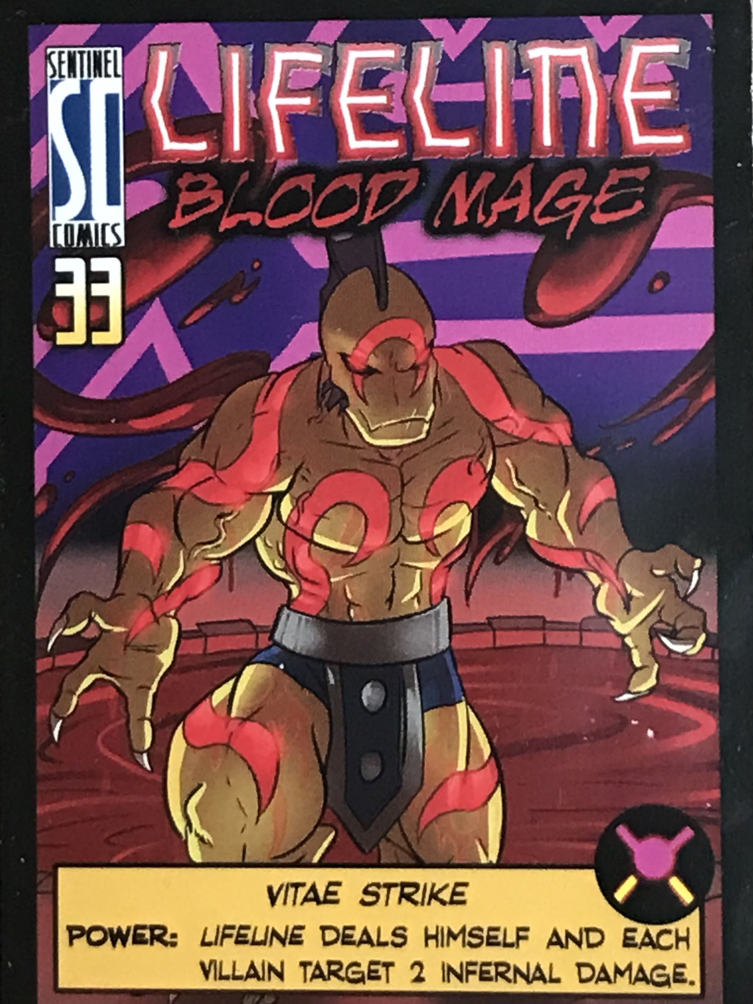 Coperta Sentinels of the Multiverse: Lifeline Blood Mage Promo Card