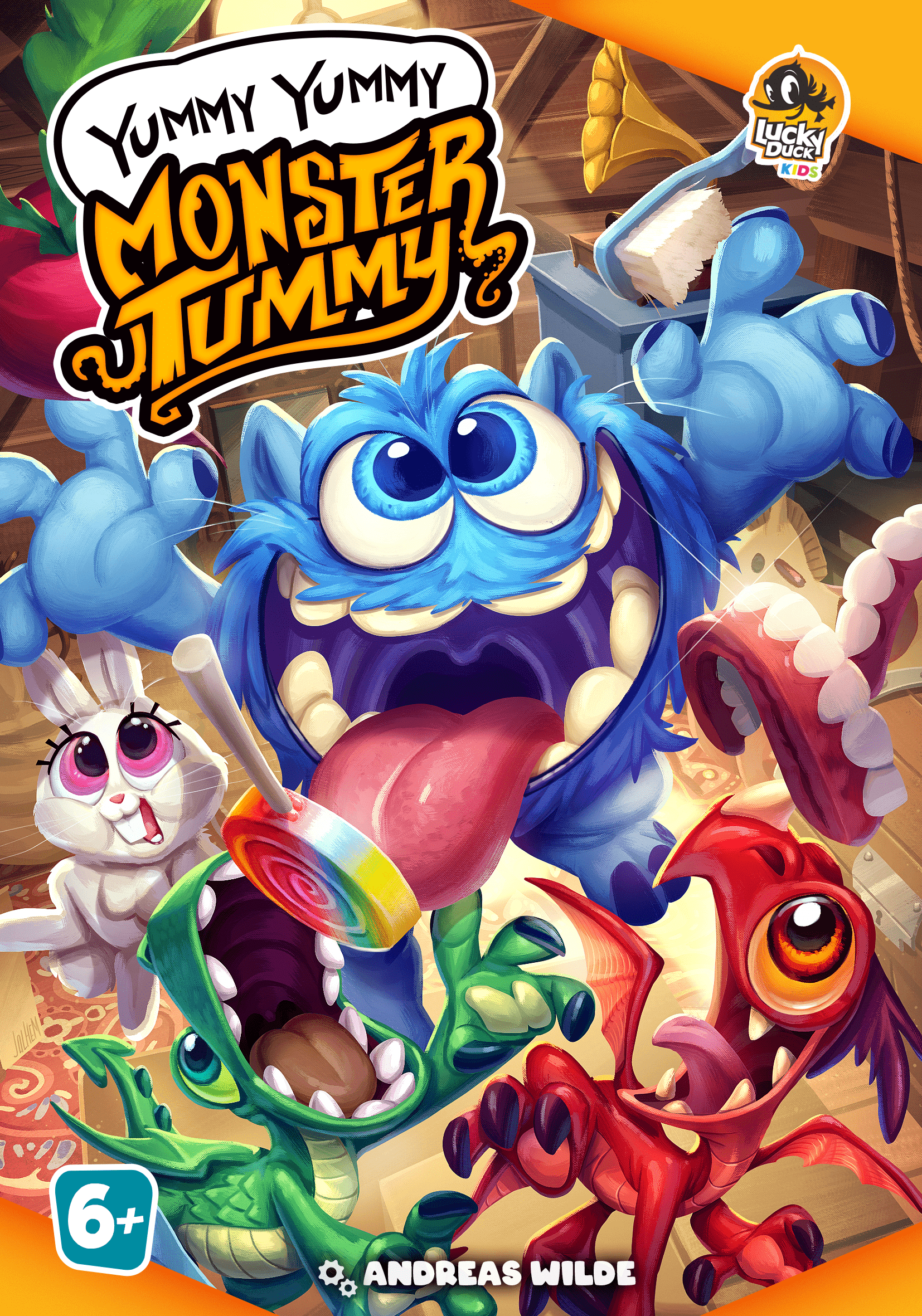 Coperta Yummy Yummy Monster Tummy