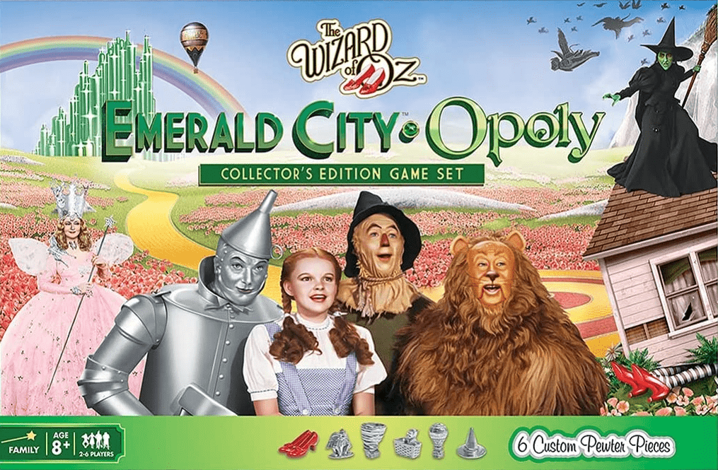 The Wizard of Oz Emerald City-Opoly box art
