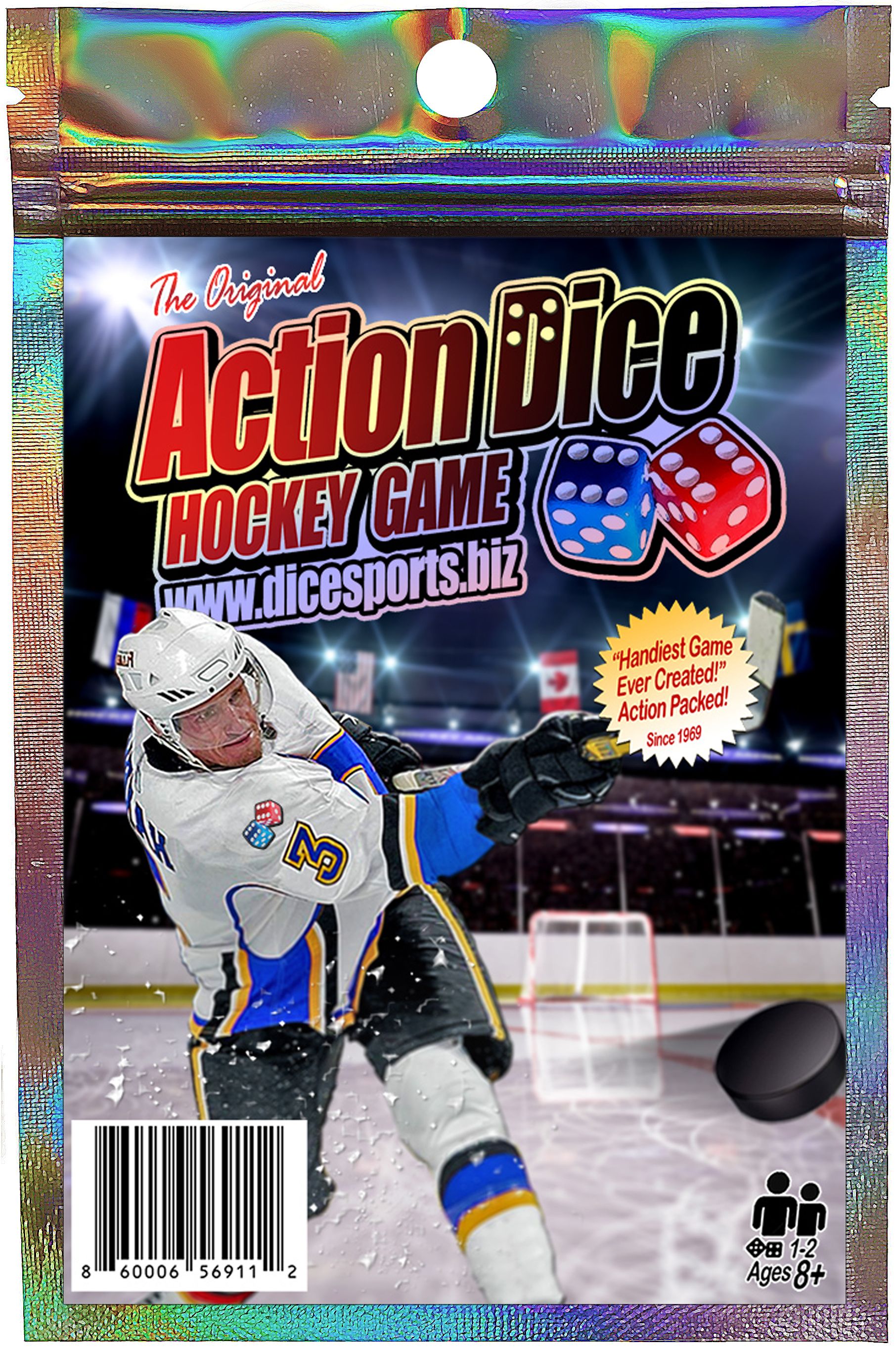 Coperta Action Dice Hockey