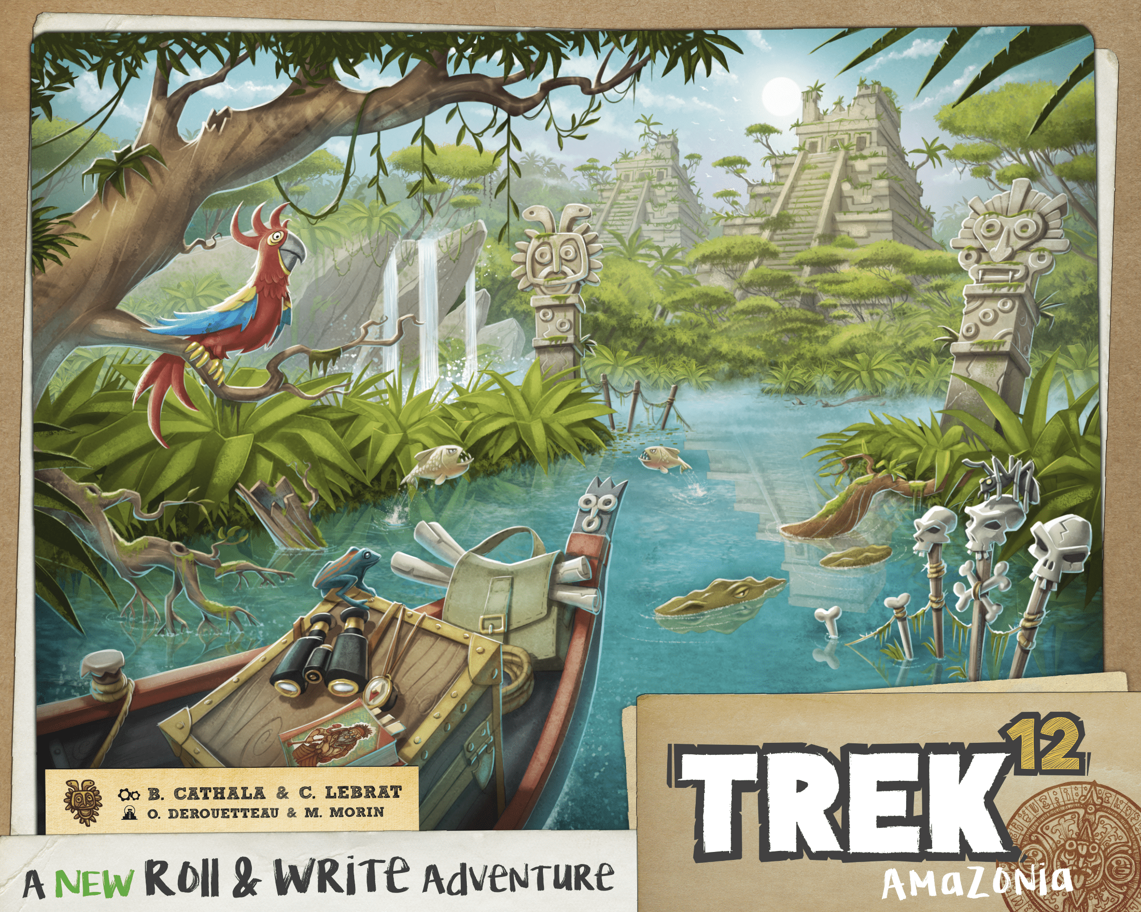 Coperta Trek 12: Amazonia