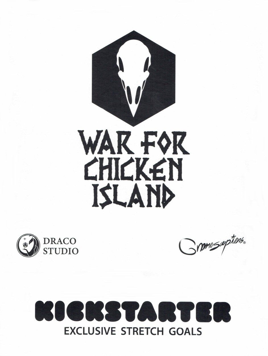War For Chicken Island: Kickstarter Exclusive Stretch Goals box art