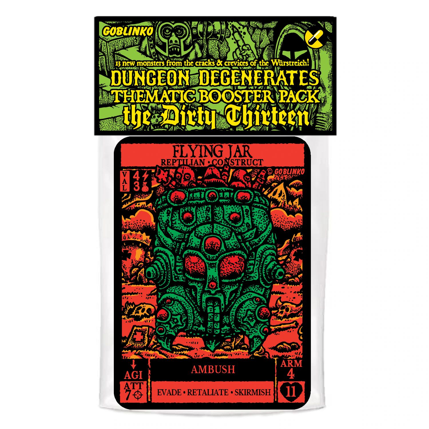 Dungeon Degenerates: The Dirty Thirteen box art