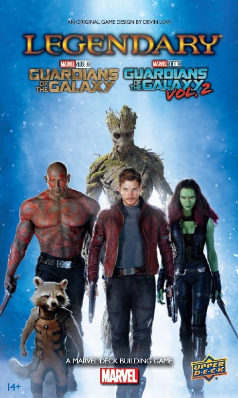 Coperta Legendary: A Marvel Deck Building Game – Marvel Studios' Guardians of the Galaxy