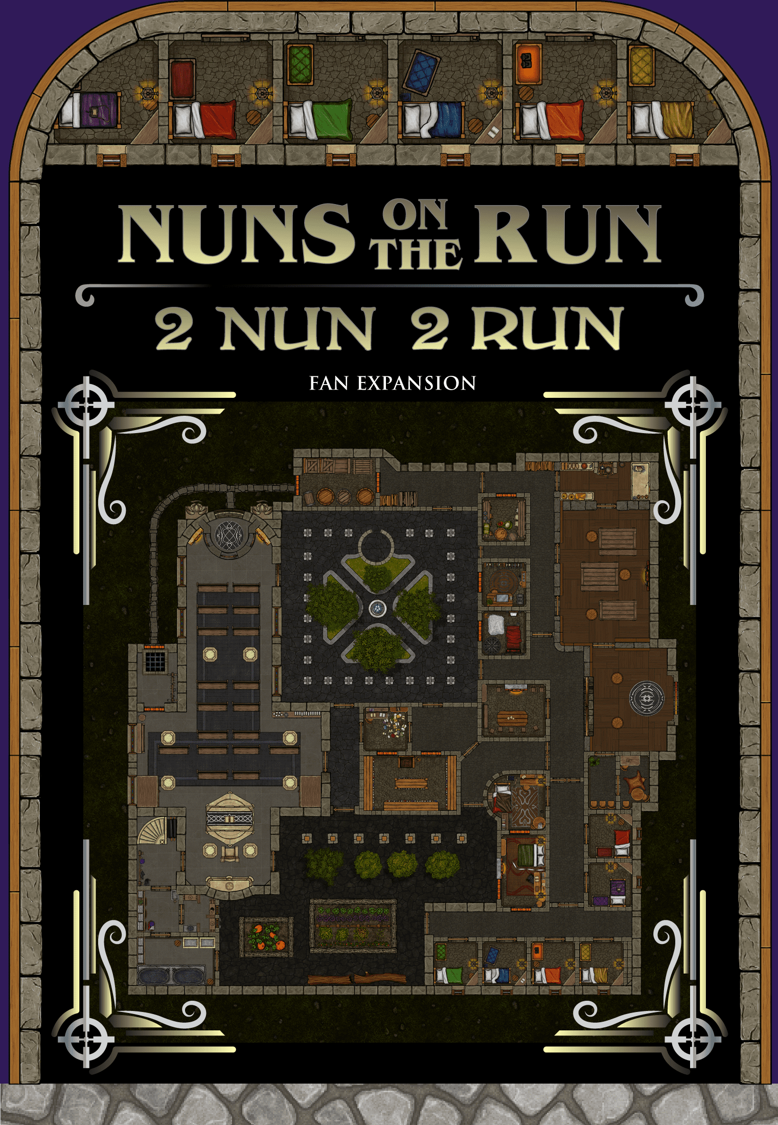 Coperta 2 Nun 2 Run (fan expansion for Nuns on the Run)