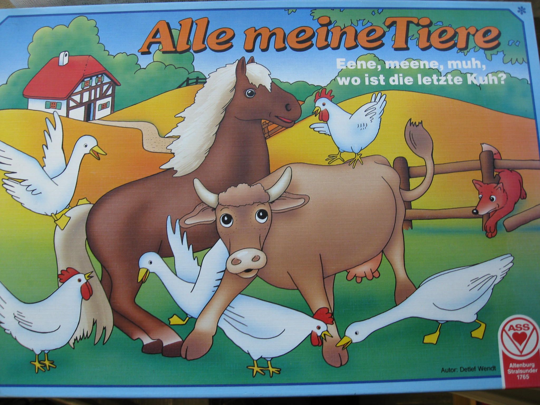 Alle meine Tiere box art