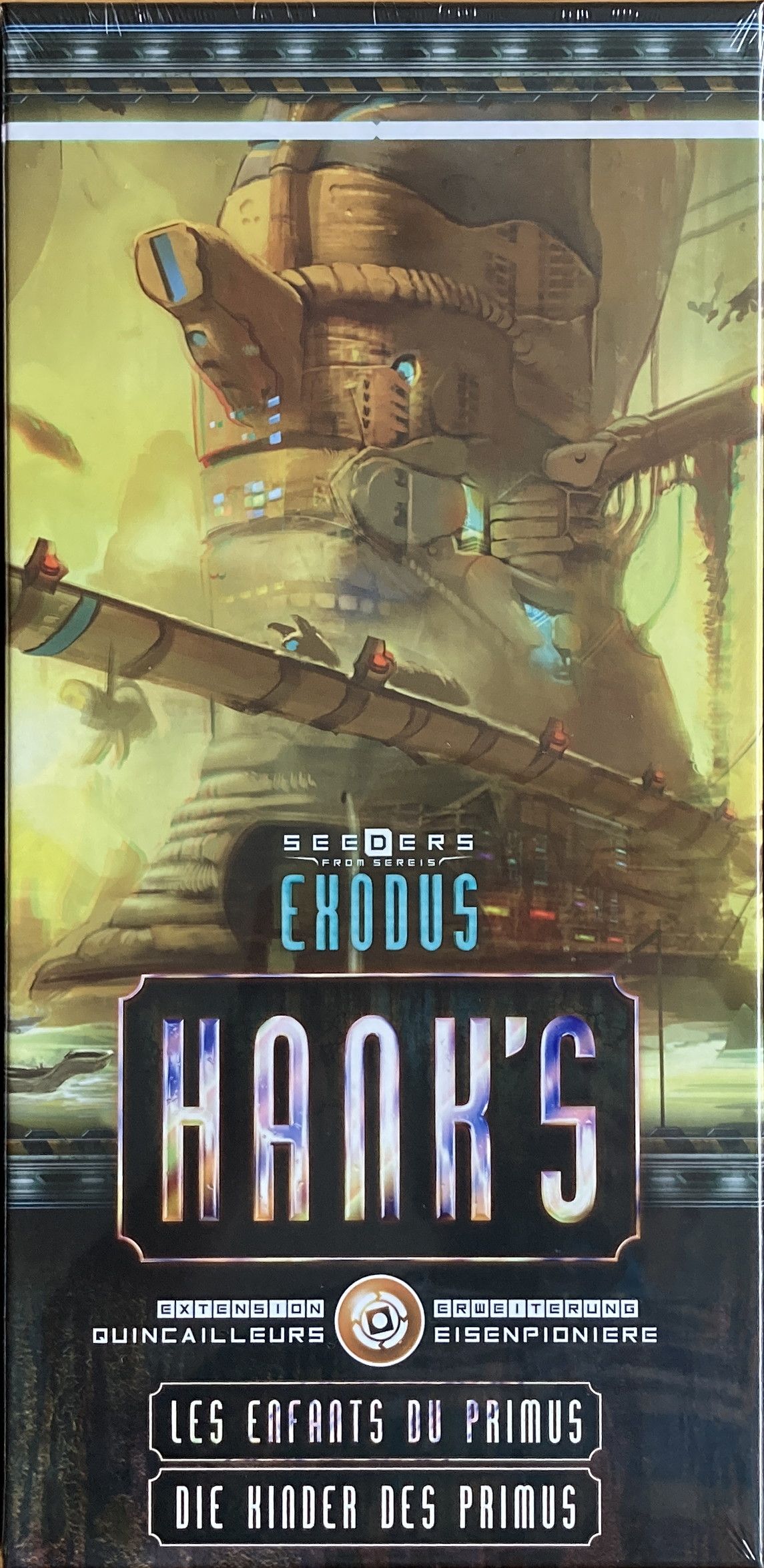 Seeders from Sereis: Exodus – Hank's box art