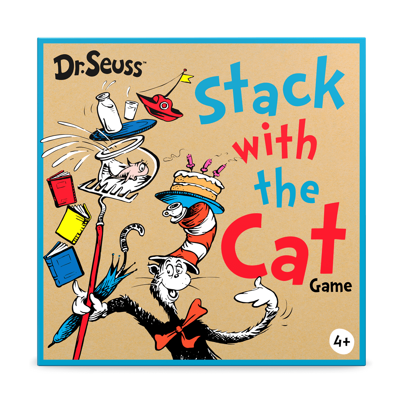 Dr. Seuss: Stack with the Cat Game doboz