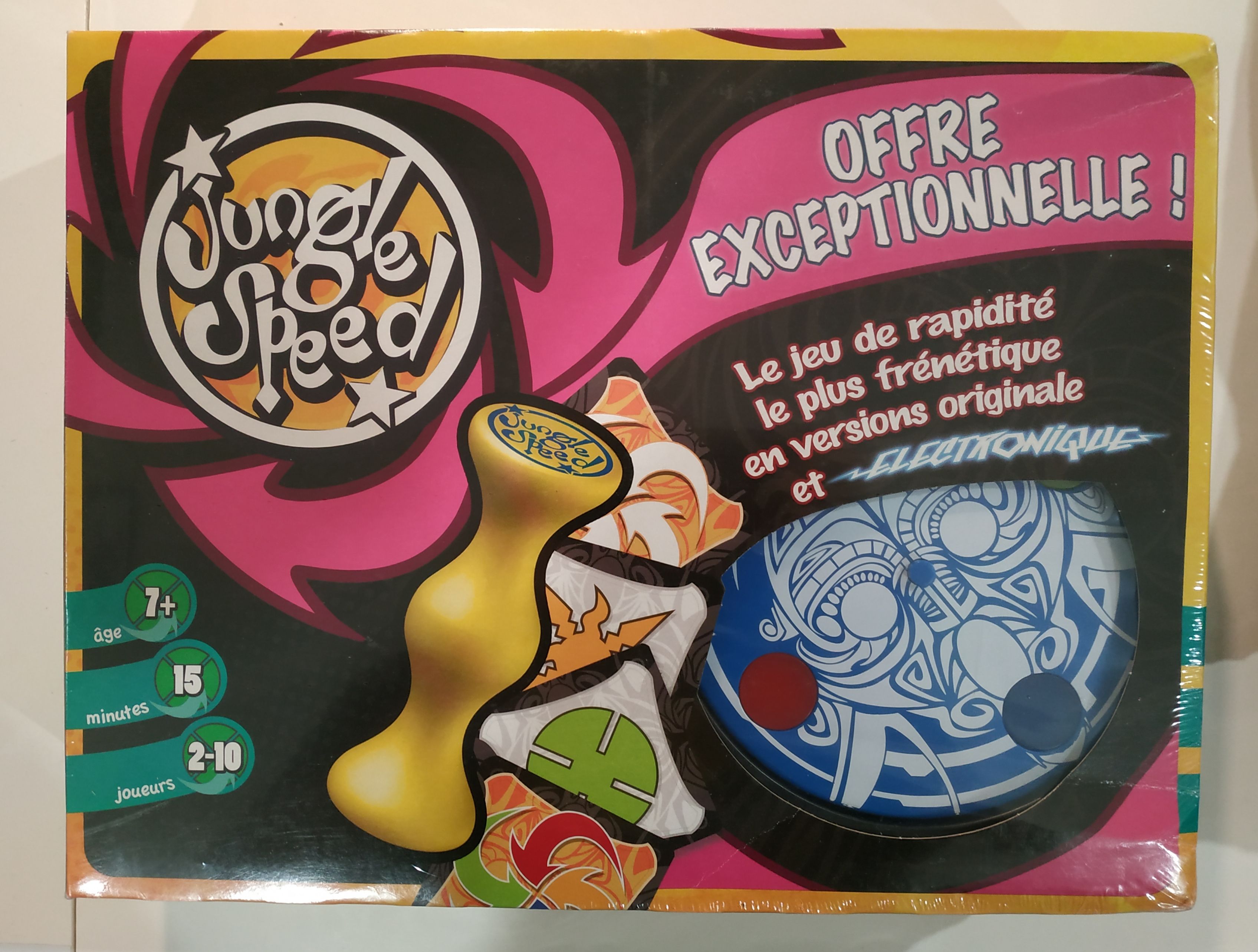 Jungle speed + Jungle speed électronique box art