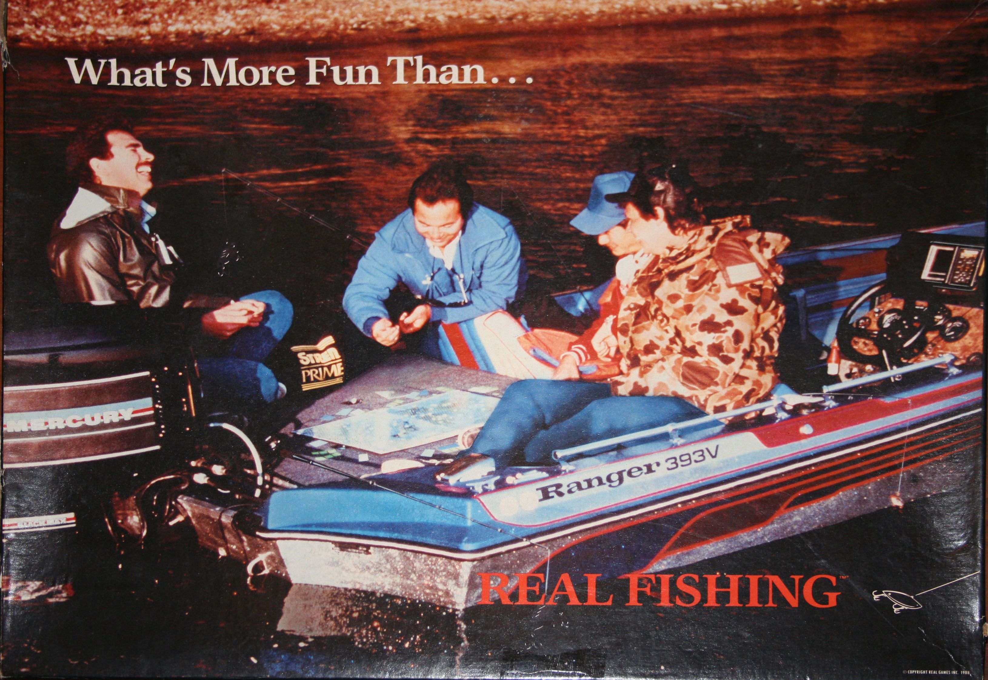 Real Fishing box art