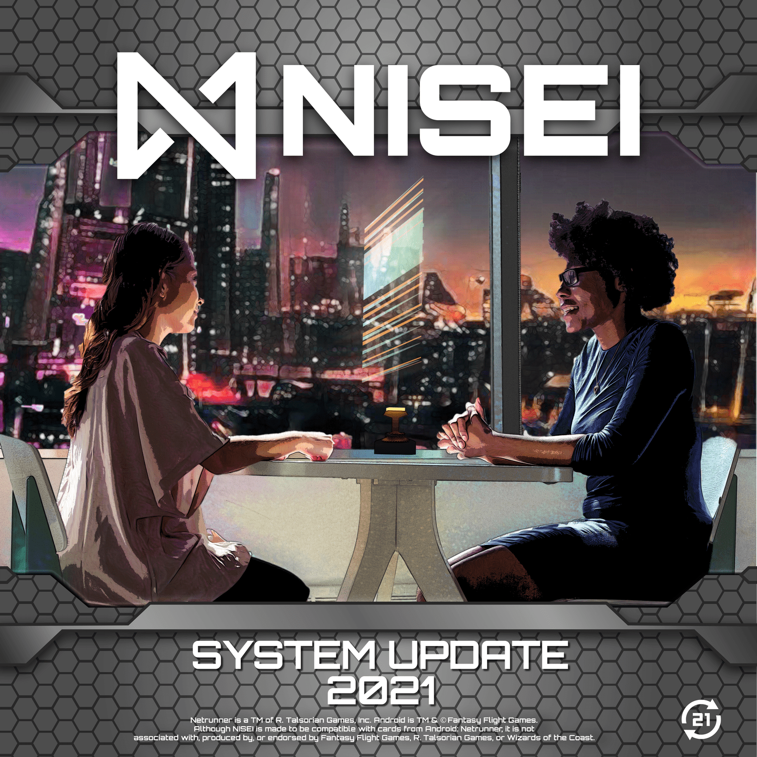 System Update 2021 (fan expansion for Android: Netrunner) doboz