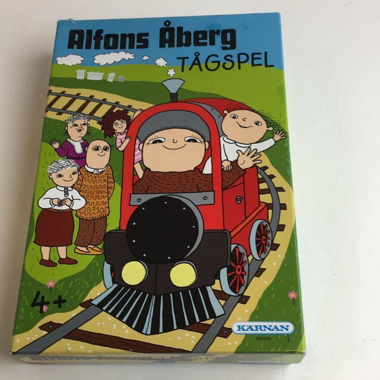 Coperta Alfons Åberg Tågspel
