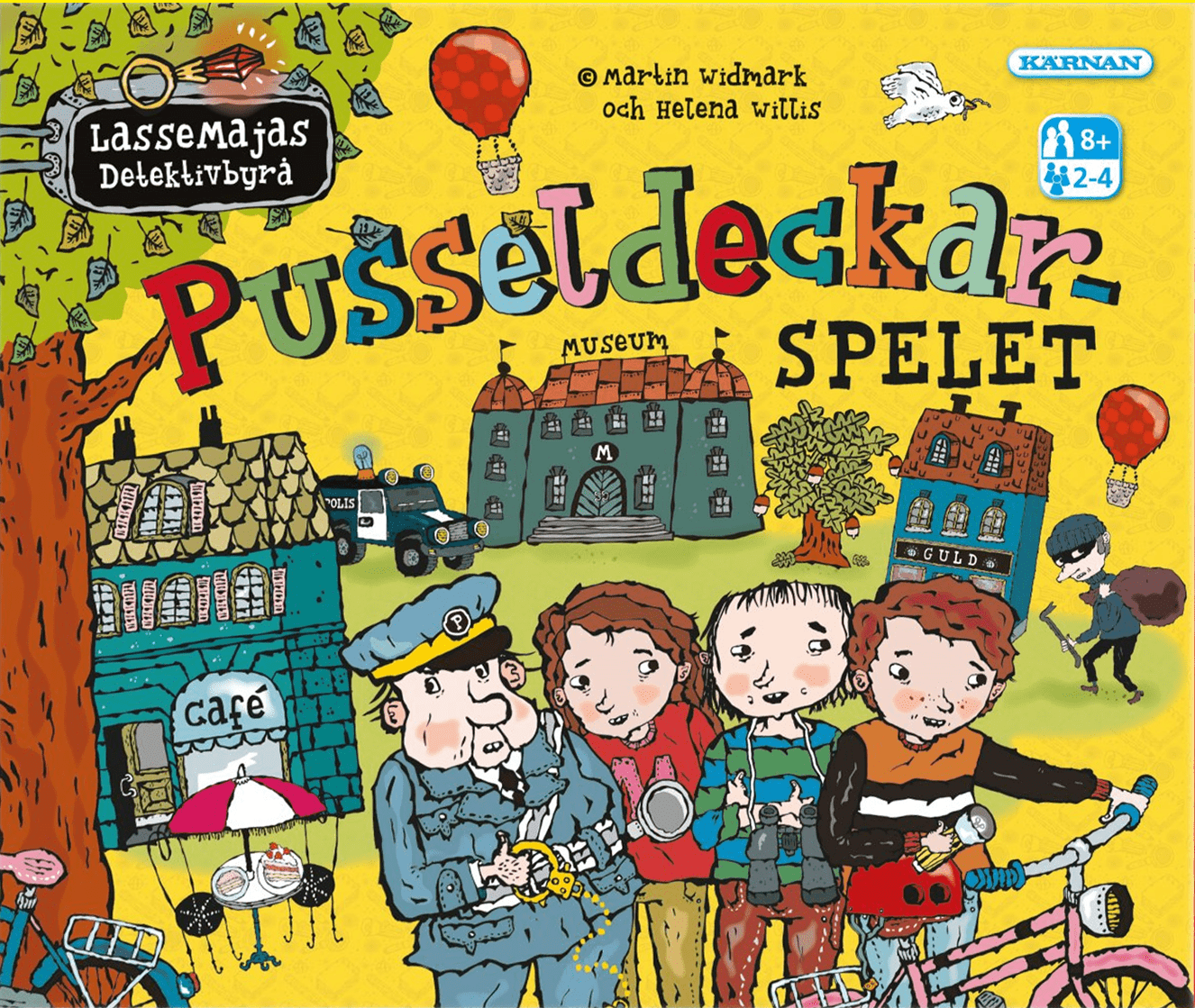 LasseMajas detektivbyrå: Pusseldeckarspelet box art