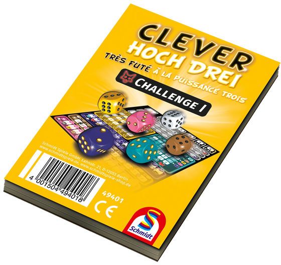 Clever hoch Drei: Challenge I box art