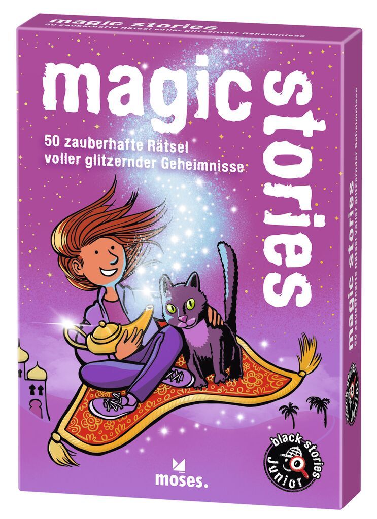 Black Stories Junior: Magic Stories box art