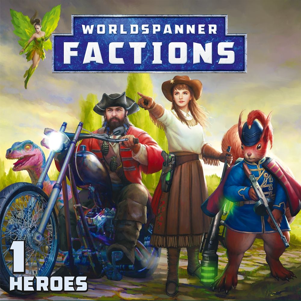 Worldspanner Factions, Set 1: Heroes doboz