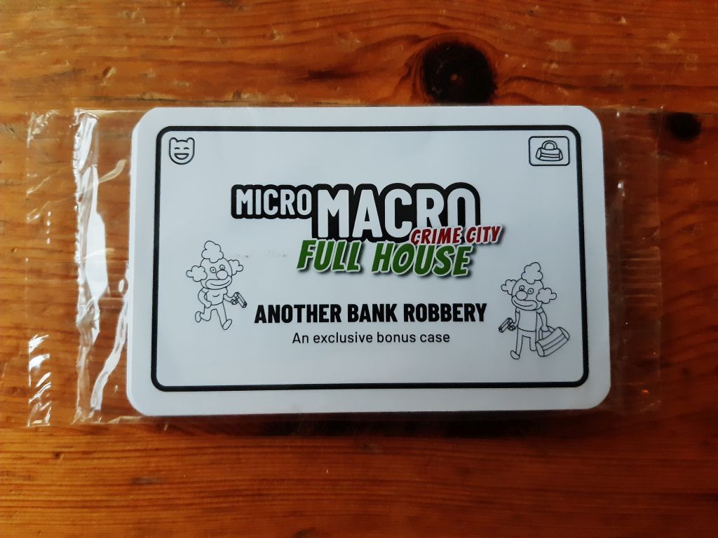 MicroMacro: Crime City – Full House: Another Bank Robbery doboz
