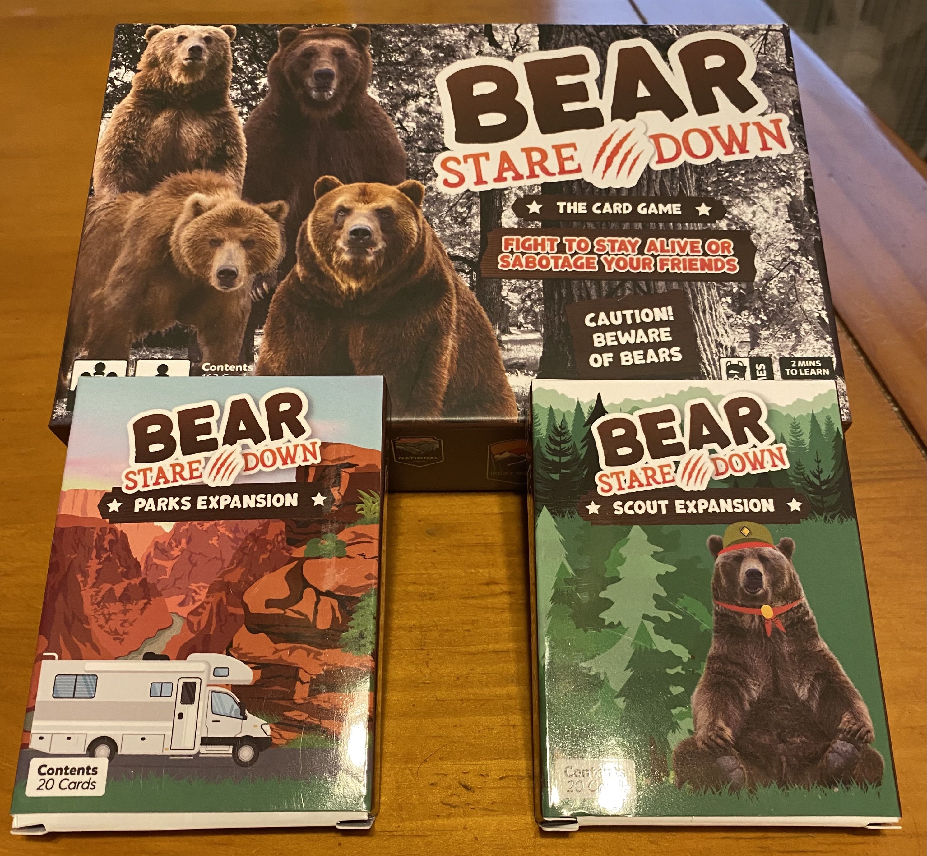 Bear Stare Down: The Card Game box art