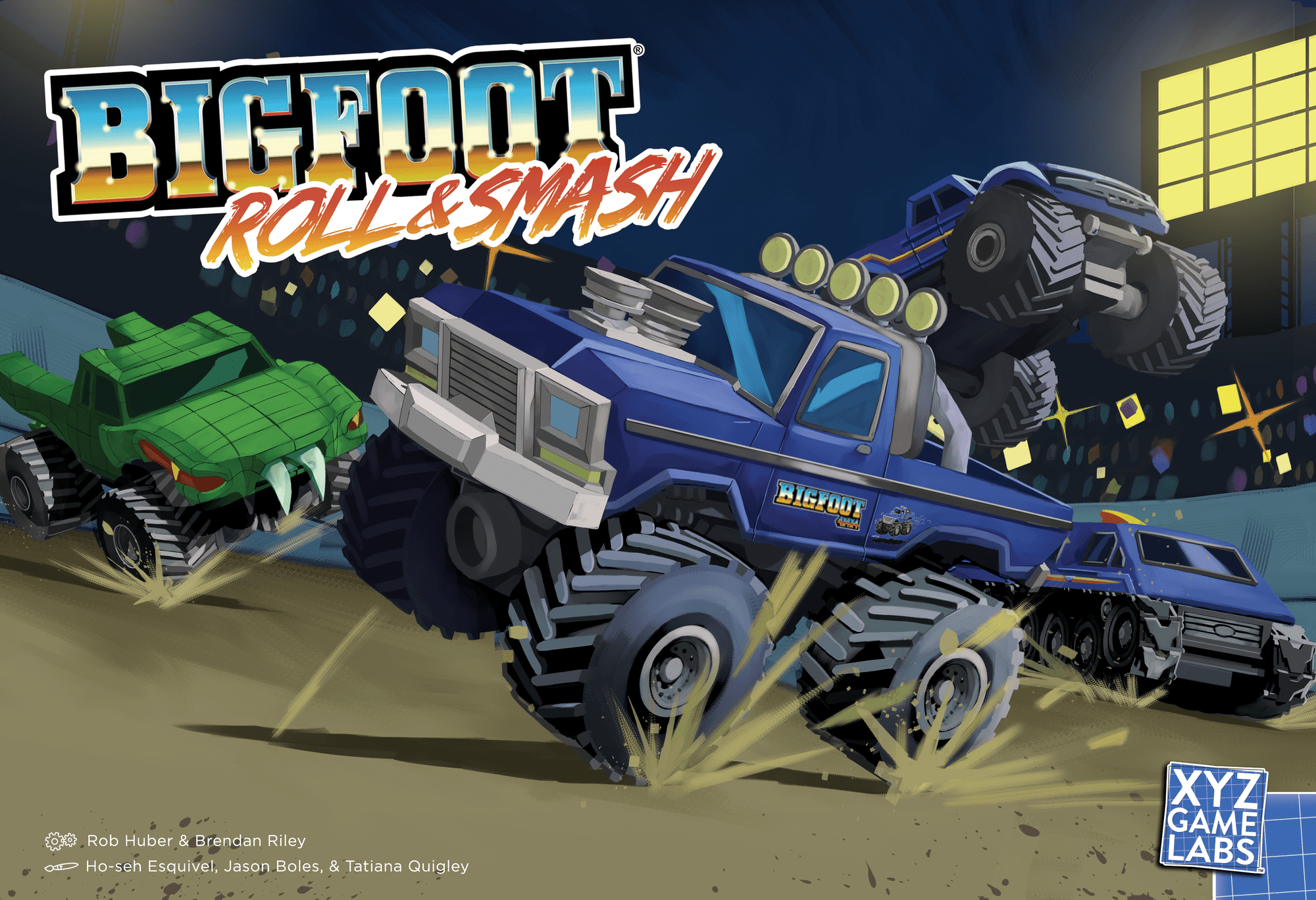 BIGFOOT: Roll & Smash doboz