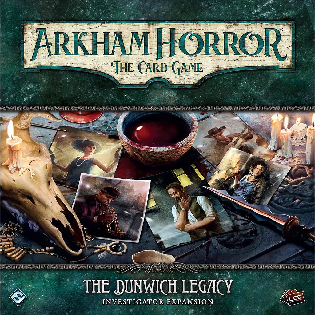 Arkham Horror: The Card Game – The Dunwich Legacy: Investigator Expansion box art