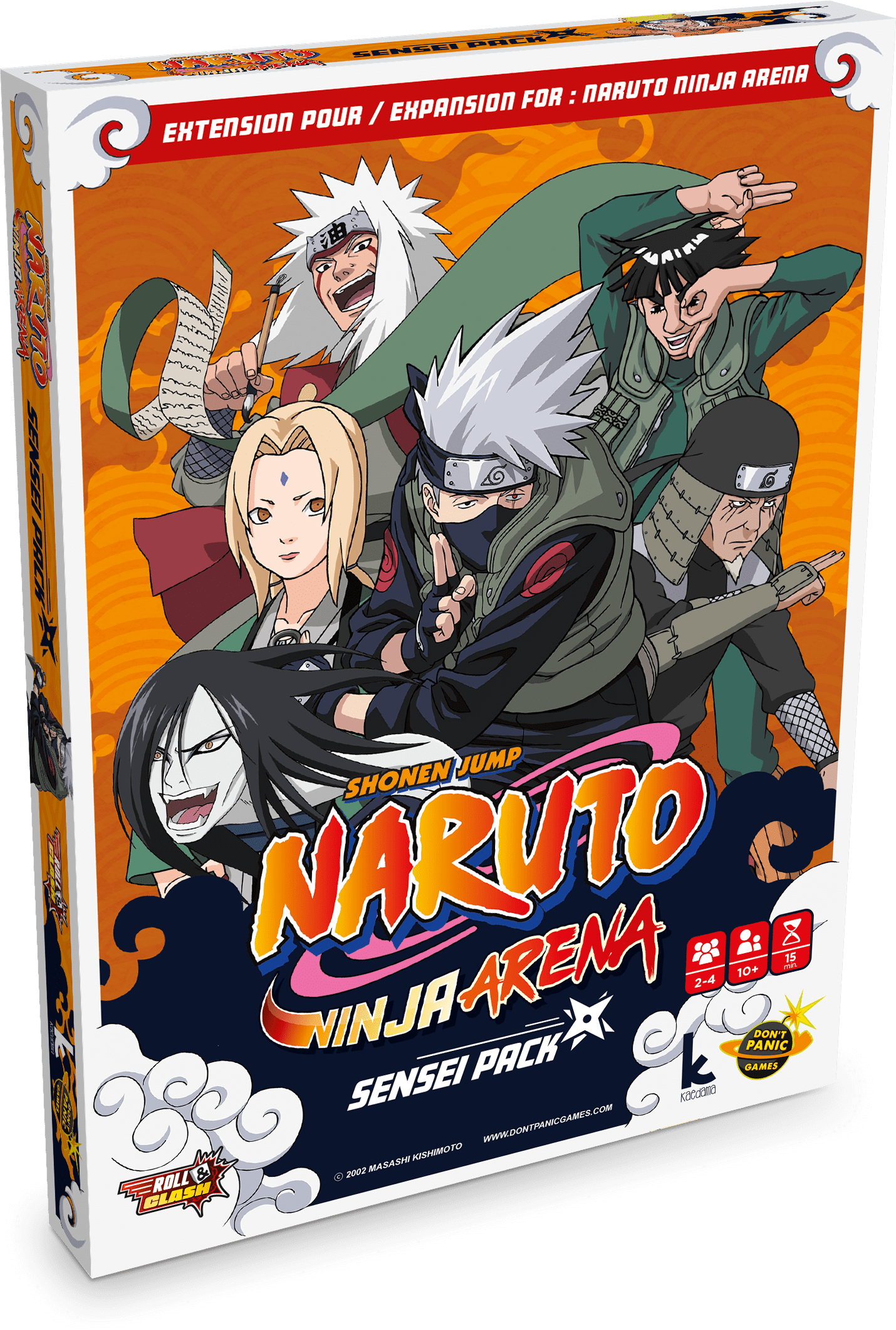 Naruto: Ninja Arena – Sensei Pack box art
