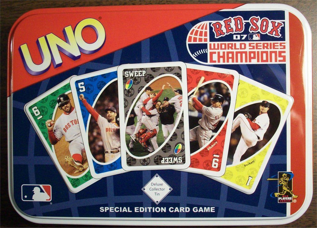 UNO: Red Sox 07 World Series Champions box art