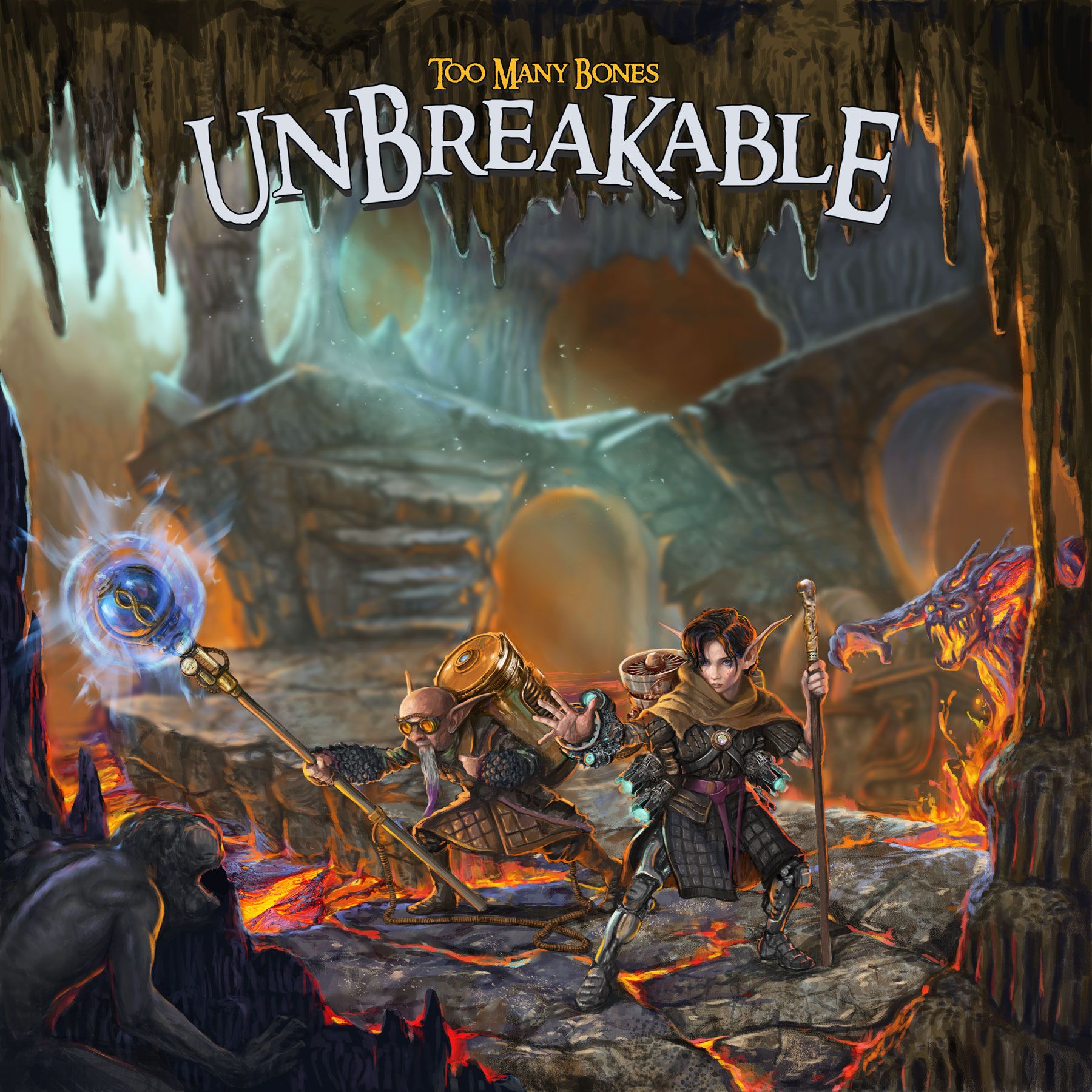 Coperta Too Many Bones: Unbreakable