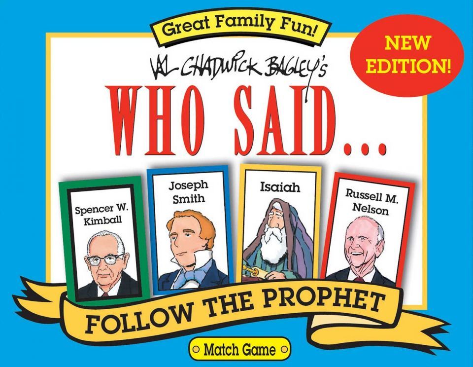 Coperta Who Said...Follow the Prophets Game
