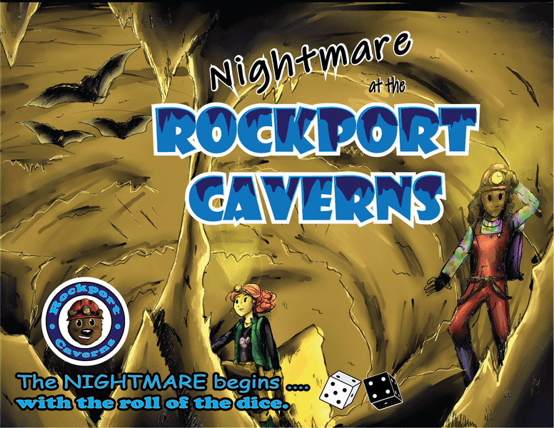 Nightmare at the Rockport Caverns box art
